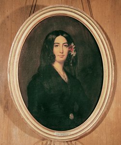 Portrett av George Sand (1804-76)